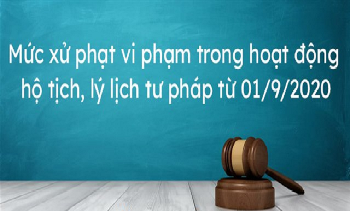 Tăng mức xử phạt đối với các hành vi vi phạm về đăng ký khai sinh
