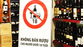 Hành vi bán, cung cấp rượu, bia cho người dưới 18 tuổi bị phạt tiền