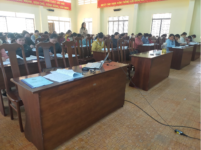 Tập huấn, bồi dưỡng lý luận chính trị và nghiệp vụ công tác Hội cho cán bộ phụ nữ cơ sở năm 2022