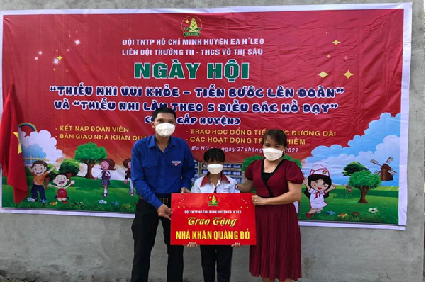 Ngày hội "Thiếu nhi vui khỏe - tiến bước lên đoàn"