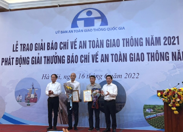 Giải thưởng báo chí tuyên truyền về an toàn giao thông năm 2022