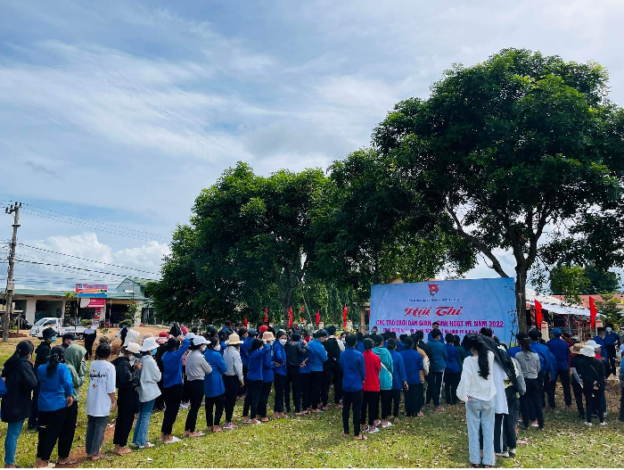Huyện đoàn Ea H’Leo tổ chức Hội thi các trò chơi dân gian - sinh hoạt hè năm 2022