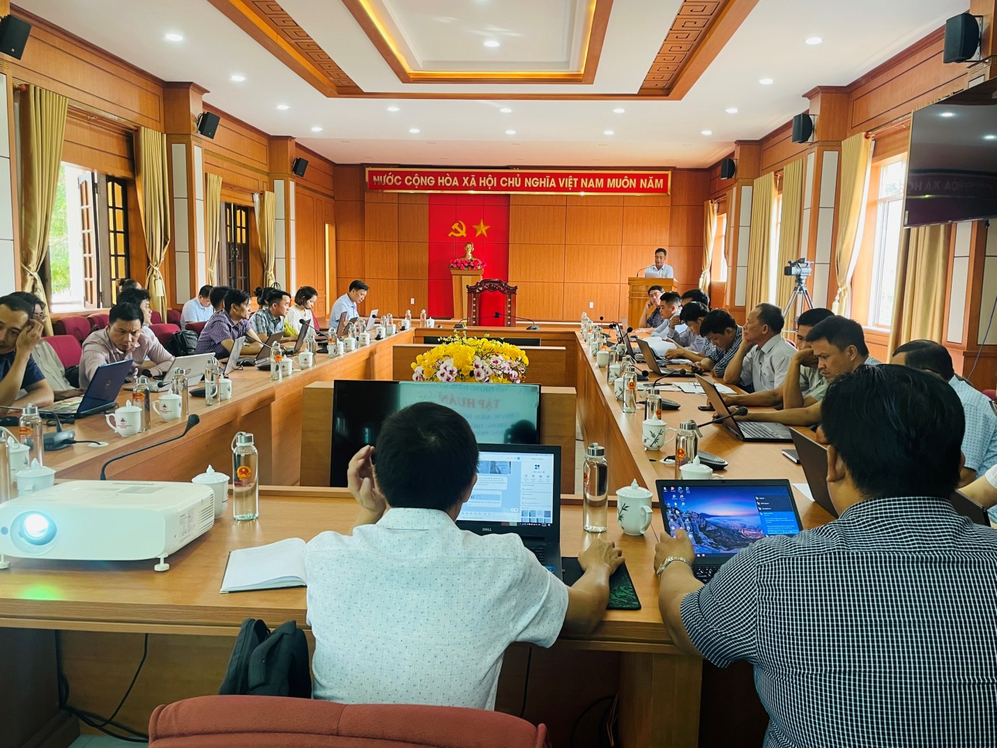 Tập huấn chia sẻ, khai thác, sử dụng hệ thống thông tin đất đai bằng phần mền VBDLIS