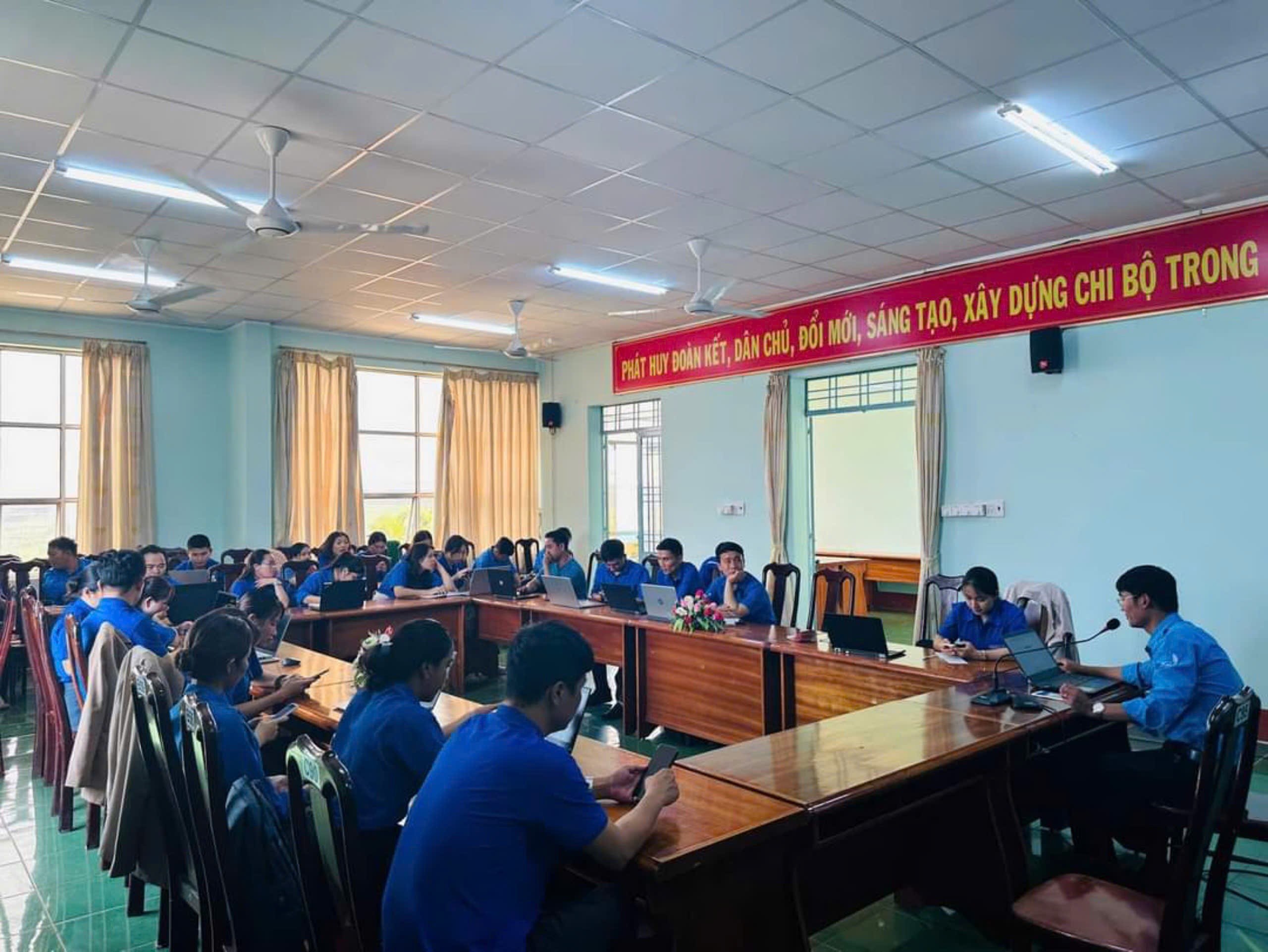 Huyện đoàn Ea H’Leo Tổ chức Hội nghị tập huấn Phần mềm Quản lý đoàn viên năm 2024