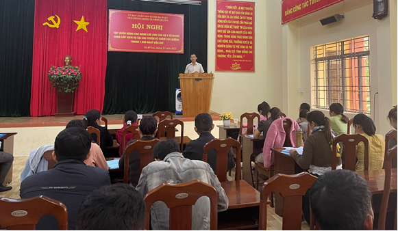Tập huấn nâng cao năng lực cho cán bộ y tế, người cung cấp dịch vụ tại các tuyến về chăm sóc dinh dưỡng trong 1.000 ngày đầu đời