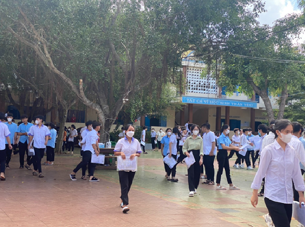 Huyện Ea H’leo hoàn thành Kỳ thi tốt nghiệp THPT năm 2023