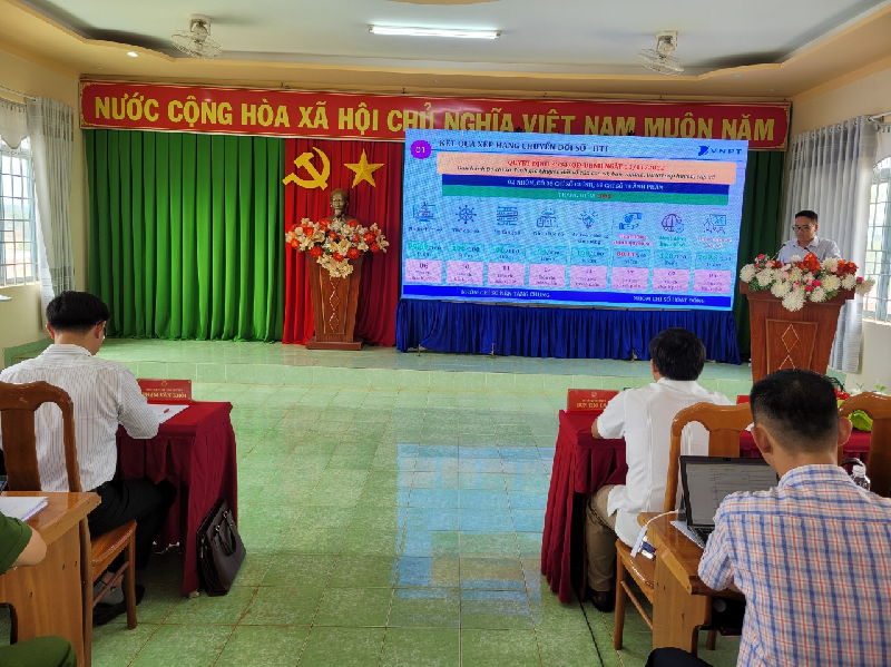 Huyện Ea H’Leo đứng thứ 2 bảng xếp hạng chỉ số chuyển đổi số năm 2022