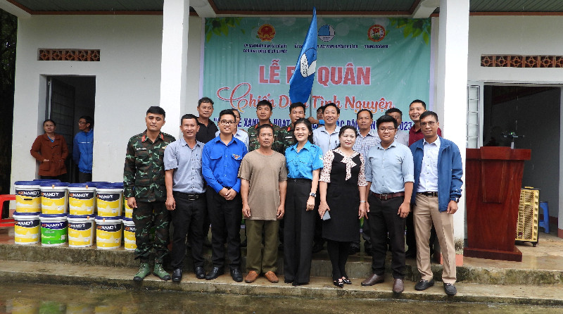 Lễ ra quân Chiến dịch tình nguyện Mùa hè xanh và hoạt động công tác dân vận năm 2023