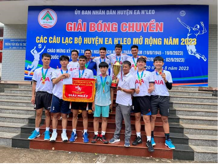 Giải bóng chuyền các Câu lạc bộ huyện Ea H’Leo mở rộng năm 2023