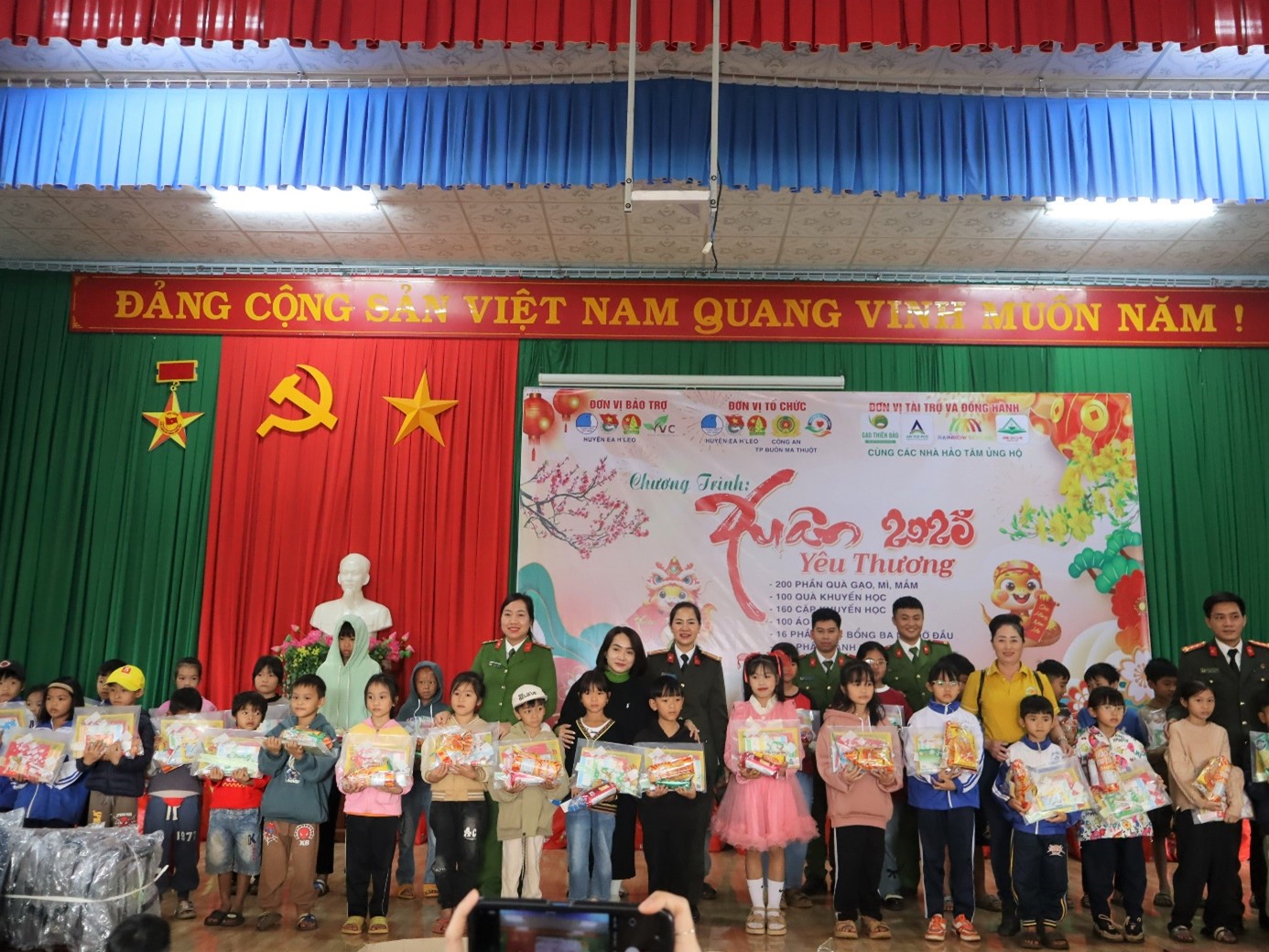 Chương trình “xuân yêu thương” tại Xã Ea Hiao, Huyện Ea H’Leo