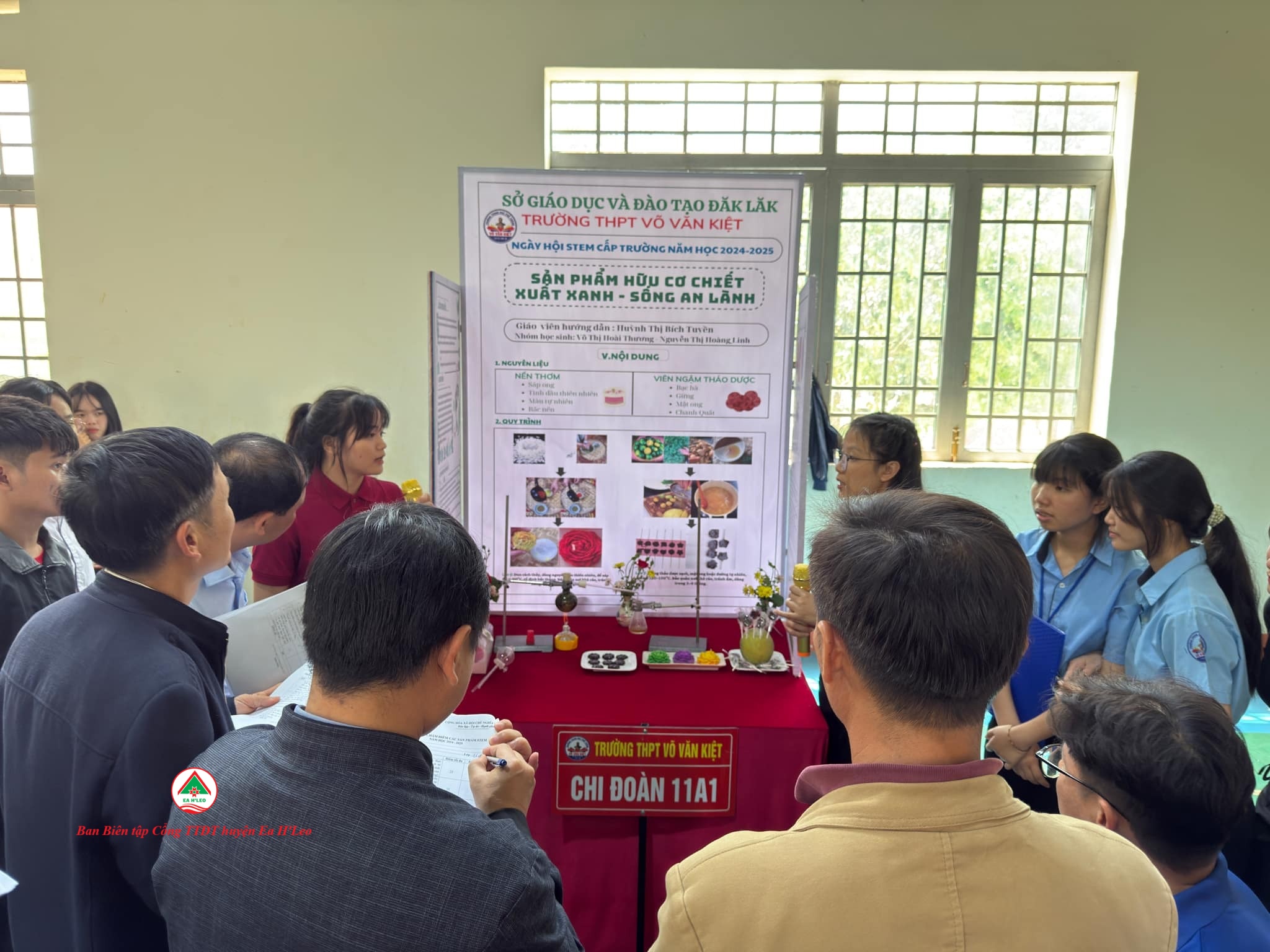 Ngày hội STEM - ngày hội của trí tuệ và sáng tạo tại Trường THPT Võ Văn Kiệt – tỉnh Đắk Lắk