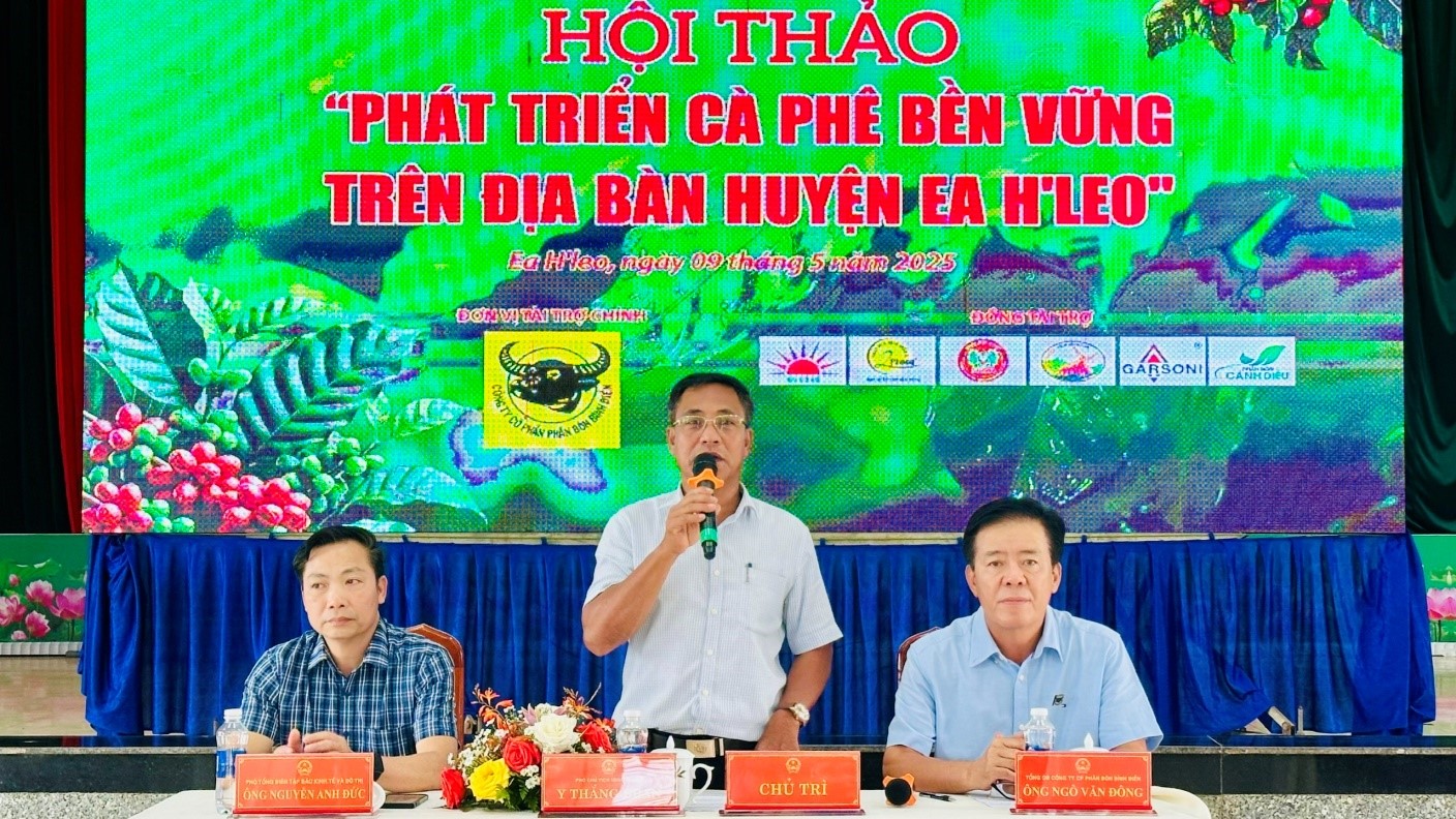 Hội thảo "Phát triển cà phê bền vững trên địa bàn huyện Ea H’Leo"