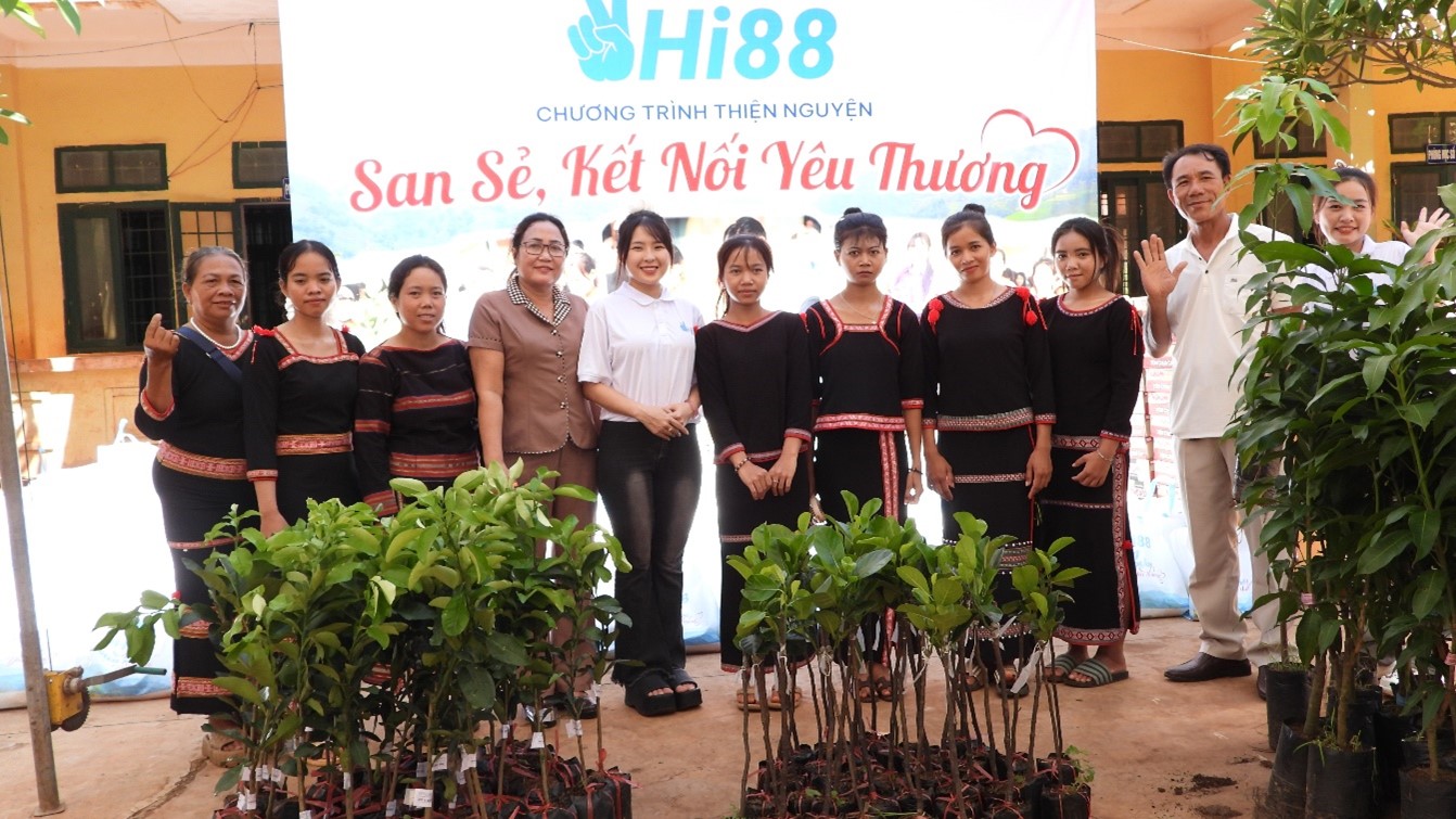 Chương trình thiện nguyện chia sẻ và kết nối yêu thương tại xã Ea H’Leo