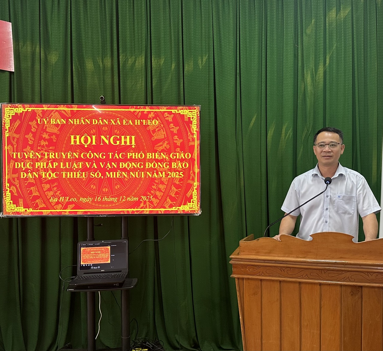 Xã Ea H’Leo triển khai các hoạt động tuyên truyền, phổ biến pháp luật và tôn vinh gương điển hình tiên tiến trong vùng đồng bào DTTS